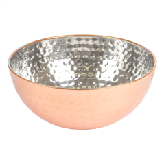 Image BOL MARTELÉ 'ARTINOX' 1700 ML Ø 19,5x9 CM CUIVRE INOX (1 UNITÉ) #1