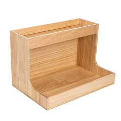 Image PRÉSENTOIR 34,7x23,3x22,5 CM NATUREL BOIS (1 UNITÉ) #1