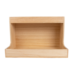 PRÉSENTOIR 34,7x23,3x22,5 CM NATUREL BOIS (1 UNITÉ)