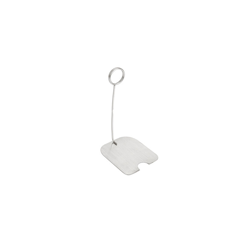 SUPPORTS POUR ÉTIQUETTES DE BUFFET 8,5x7x20 CM ARGENTE INOX (1 UNITÉ) SUPPORTS POUR ÉTIQUETTES DE BUFFET 8,5x7x20 CM ARGENTE INOX (1 UNITÉ)
