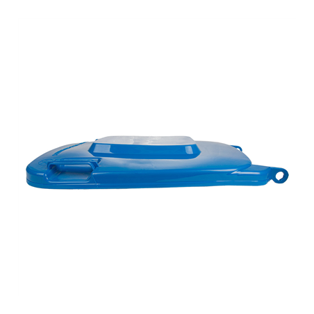 COUVERCLE POUR CONTENEUR 240L  71x56x7,4 CM BLEU HDPE (1 UNITÉ)