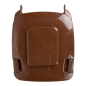 Image COUVERCLE POUR CONTENEUR 240L  71x56x7,4 CM MARRON HDPE (1 UNITÉ) #3