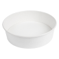 Image POTS SALADIERS 950 ML 255 + 18 PE G/M2 Ø 18,7/16,5x5,4 CM BLANC CARTON (300 UNITÉ) #1