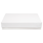 Image PLATEAUX + COUVERCLE 'THEPACK' 230 G/M2 23x17x4,5 CM BLANC CARTON ONDULÉ NANO-MICRO (200 UNITÉ) #3