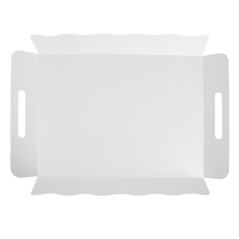 Image PLATEAUX + COUVERCLE 'THEPACK' 280 G/M2 40,5x30,5x6 CM NOIR CARTON ONDULÉ MICROCANAL (150 UNITÉ) #5