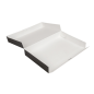 BOÎTES CATERING, PLATE 'THEPACK' 310 G/M2 28x42x6 CM NOIR CARTON ONDULÉ NANO-MICRO (100 UNITÉ) Image BOÎTES CATERING, PLATE 'THEPACK' 310 G/M2 28x42x6 CM NOIR CARTON ONDULÉ NANO-MICRO (100 UNITÉ) #5