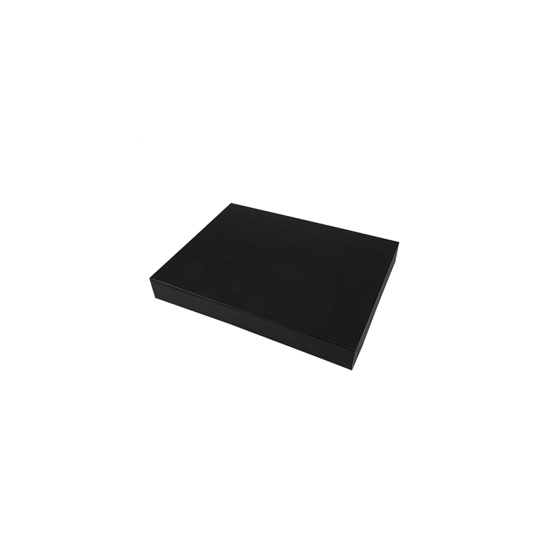 BOÎTES CATERING, PLATE 'THEPACK' 310 G/M2 32x42x6 CM NOIR CARTON ONDULÉ NANO-MICRO (100 UNITÉ) BOÎTES CATERING, PLATE 'THEPACK' 310 G/M2 32x42x6 CM NOIR CARTON ONDULÉ NANO-MICRO (100 UNITÉ)
