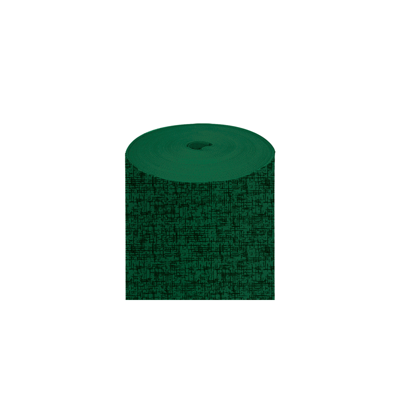 "TÊTE-À-TÊTE" PRÉ. 120CM (20 FEU.) 'JAZZ' 55 G/M2 0,40x24 M VERT JAGUAR AIRLAID (6 UNITÉ)