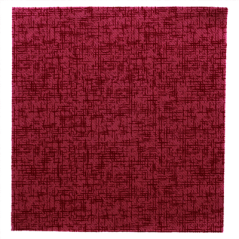 Image SERVIETTES P. 1/4 'JAZZ' 55 G/M2 40x40 CM BORDEAUX AIRLAID (700 UNITÉ) #1
