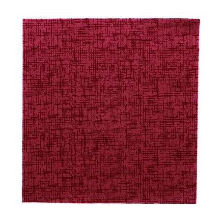 Image SERVIETTES P. 1/4 'JAZZ' 55 G/M2 20x20 CM BORDEAUX AIRLAID (3600 UNITÉ) #1