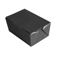 Image BOÎTES BALLOTÍN 'THEPACK' 375 G 230 G/M2 12,5x8x5,5 CM NOIR CARTON ONDULÉ NANO-MICRO (300 UNITÉ) #1