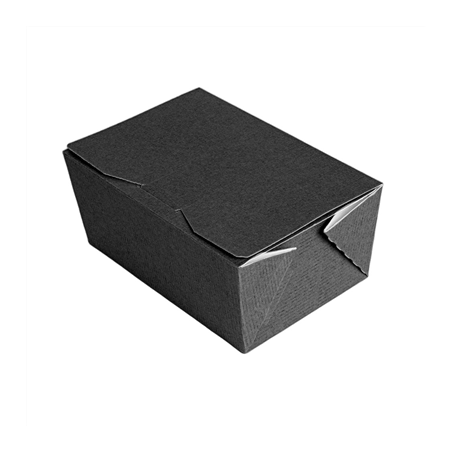 Image BOÎTES BALLOTÍN 'THEPACK' 375 G 230 G/M2 12,5x8x5,5 CM NOIR CARTON ONDULÉ NANO-MICRO (300 UNITÉ) #1