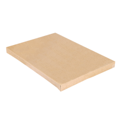 Image COUVERCLES POUR BOÎTES 253.17  300 G/M2 45,5x31,3x3 CM NATUREL KRAFT (50 UNITÉ) #1