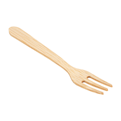 FOURCHETTES 9,5 CM NATUREL BAMBOU (100 UNITÉ)