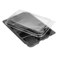 COFFRETS POUR REPAS 3 COMPART. 22,7x14,7x3,5 CM NOIR PP (200 UNITÉ) Image COFFRETS POUR REPAS 3 COMPART. 22,7x14,7x3,5 CM NOIR PP (200 UNITÉ) #3