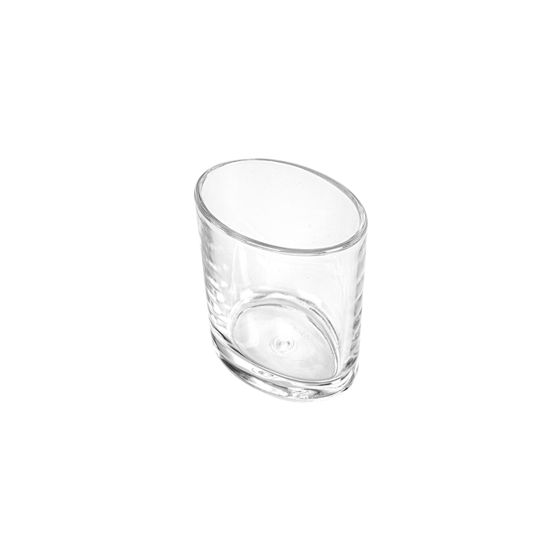 GOBELETS OVALES 95 ML 6,6/6,2x4,7x6,5 CM TRANSPARENT POLYCARBONATE (6 UNITÉ)