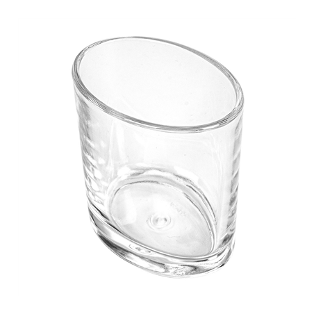 Image GOBELETS OVALES 95 ML 6,6/6,2x4,7x6,5 CM TRANSPARENT POLYCARBONATE (6 UNITÉ) #1