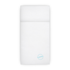 SERVIETTES KANGOUROU FLUSHABLES 50 G/M2 40x40 CM BLANC AIRLAID (700 UNITÉ)