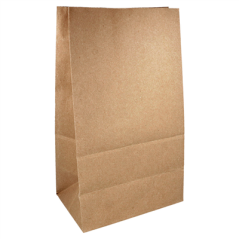 Image SACS SOS SANS ANSES POUR FRUITS 60 G/M2 22+14x37 CM NATUREL KRAFT (500 UNITÉ) #1