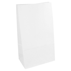 Image SACS SOS SANS ANSES 60 G/M2 14+8x24 CM BLANC PARCH.INGRAISSABLE (500 UNITÉ) #1
