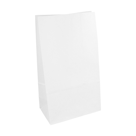 Image SACS SOS SANS ANSES  60 G/M2 14+8x24 CM BLANC PARCH.INGRAISSABLE (500 UNITÉ) #1