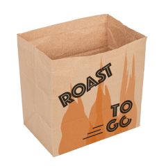 Image SACS SOS SANS ANSES POUR 1/2 POULET  70 G/M2 22+14x21 CM NATUREL PARCH.INGRAISSABLE (500 UNITÉ) #1