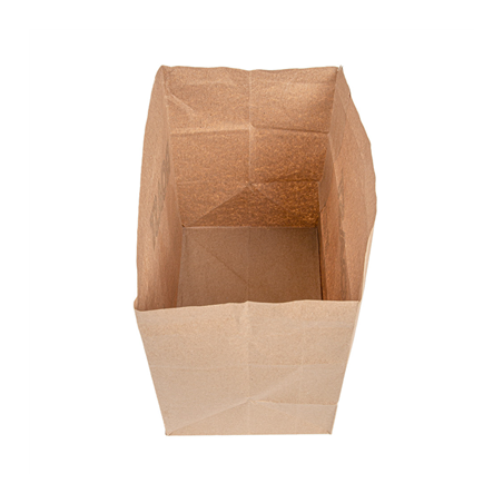 SACS SOS SANS ANSES POUR 1/2 POULET  70 G/M2 22+14x21 CM NATUREL PARCH.INGRAISSABLE (500 UNITÉ)