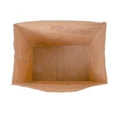 Image SACS SOS SANS ANSES POUR 1/2 POULET  70 G/M2 22+14x21 CM NATUREL PARCH.INGRAISSABLE (500 UNITÉ) #3