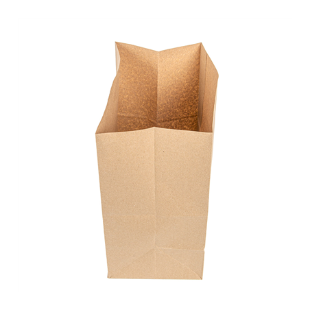 SACS SOS SANS ANSES POUR 1 POULET  70 G/M2 22+14x30 CM NATUREL PARCH.INGRAISSABLE (500 UNITÉ)