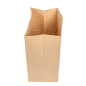 Image SACS SOS SANS ANSES POUR 1 POULET  70 G/M2 22+14x30 CM NATUREL PARCH.INGRAISSABLE (500 UNITÉ) #2