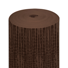 Image "TÊTE-À-TÊTE" PRÉ. 120CM (20 FEU.) 'SAFARI' 55 G/M2 0,40x24 M CHOCOLAT AIRLAID (6 UNITÉ) #1