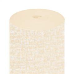 Image NAPPE EN ROULEAU 'JAZZ' 55 G/M2 1,20x50 M IVOIRE AIRLAID (1 UNITÉ) #1