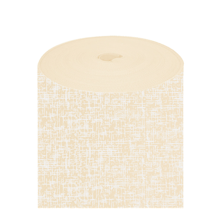 Image NAPPE EN ROULEAU 'JAZZ' 55 G/M2 1,20x50 M IVOIRE AIRLAID (1 UNITÉ) #1
