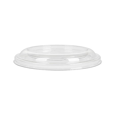 COUVERCLES BAS POUR POTS 260.48/49/50  Ø 10,2x1,3 CM TRANSPARENT RPET (60 UNITÉ)