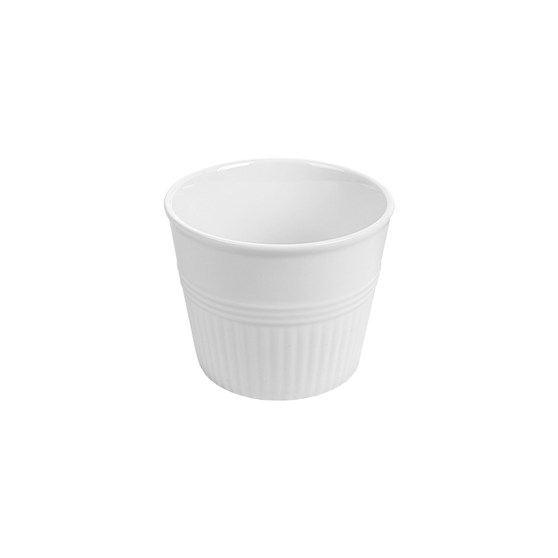 GOBELETS POUR FRITURES  Ø10,3x9 CM BLANC PORCELAINE (6 UNITÉ)