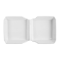 Image BURGER BOX  26x13,7x3,4 CM BLANC PORCELAINE (6 UNITÉ) #3