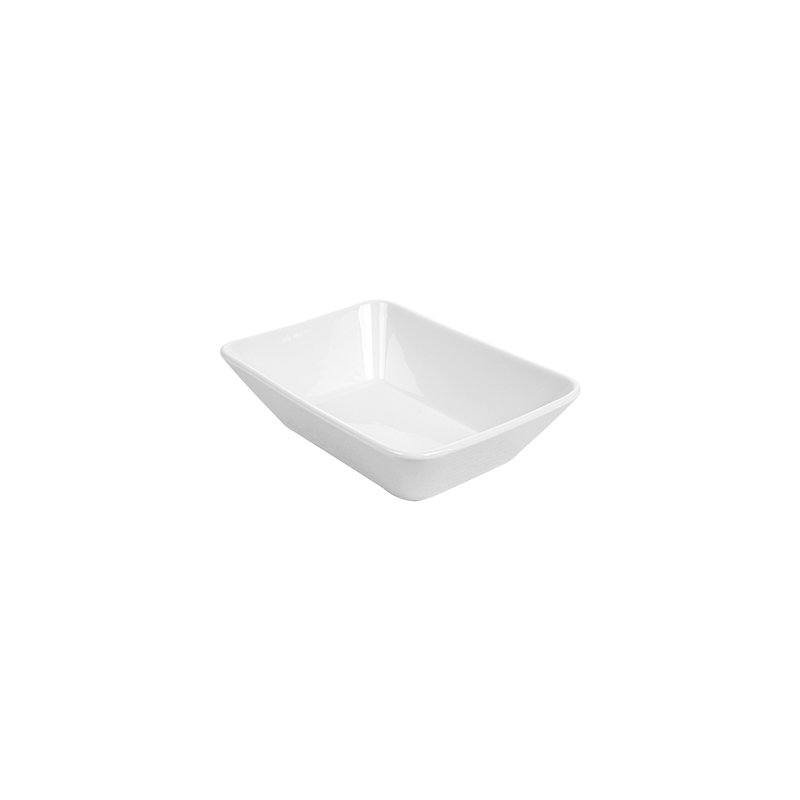 PANIERS À FRIRE S  13,5x9,4x3,2 CM BLANC PORCELAINE (6 UNITÉ)