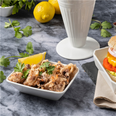 Image PANIERS À FRIRE S  13,5x9,4x3,2 CM BLANC PORCELAINE (6 UNITÉ) #4