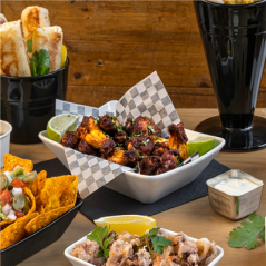 Image PANIERS À FRIRE L  19,3x13,3x4,8 CM BLANC PORCELAINE (6 UNITÉ) #4