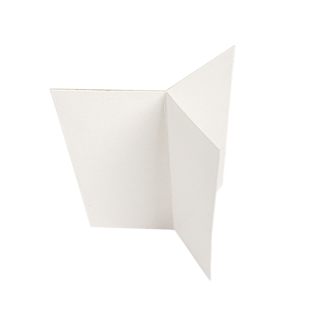 Image INTERCALAIRE 3 COMPART.  260 + 36 PE G/M2 Ø12,7/10,4x8,5 CM BLANC CARTON (500 UNITÉ) #1