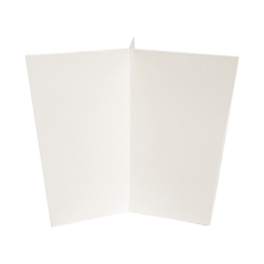 INTERCALAIRE 3 COMPART.  260 + 36 PE G/M2 Ø12,7/10,4x8,5 CM BLANC CARTON (500 UNITÉ)