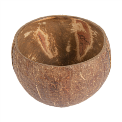 Image BOLS 200 ML Ø9x6 CM NATUREL COCO (5 UNITÉ) #1