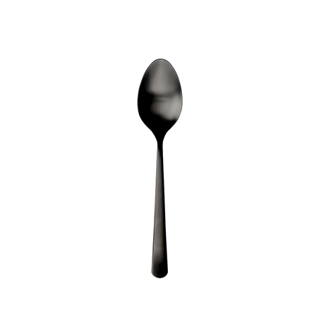 Image CUILLERES A DESSERT 'OSLO'  18,5 CM NOIR ACIER (12 UNITÉ) #1
