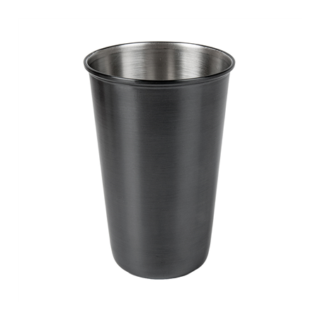 Image GOBELETS 'ARTINOX' 350 ML Ø 8x11 CM NOIR INOX (12 UNITÉ) #1