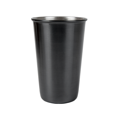 GOBELETS 'ARTINOX' 350 ML Ø 8x11 CM NOIR INOX (12 UNITÉ)