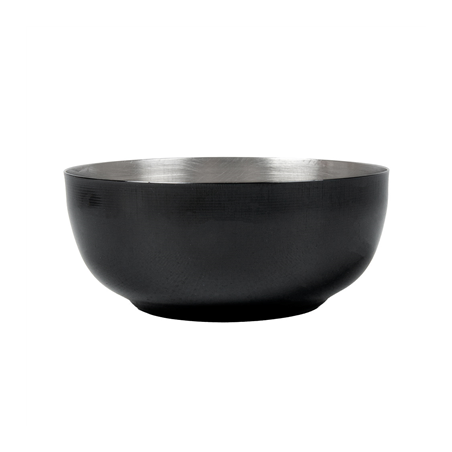 BOL 'ARTINOX' 135 ML Ø 7,5x2,6 CM NOIR INOX (6 UNITÉ)