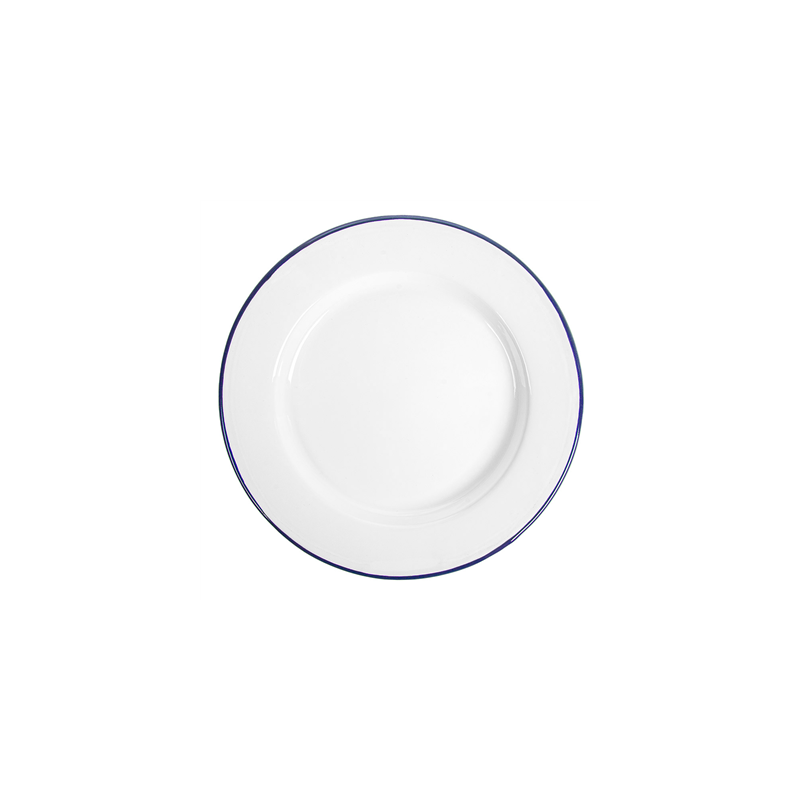 ASSIETTES PLATES 'ENAMELWARE' Ø 25,5x2 CM BLANC ACIER ÉMAILLÉ (6 UNITÉ) ASSIETTES PLATES 'ENAMELWARE' Ø 25,5x2 CM BLANC ACIER ÉMAILLÉ (6 UNITÉ)