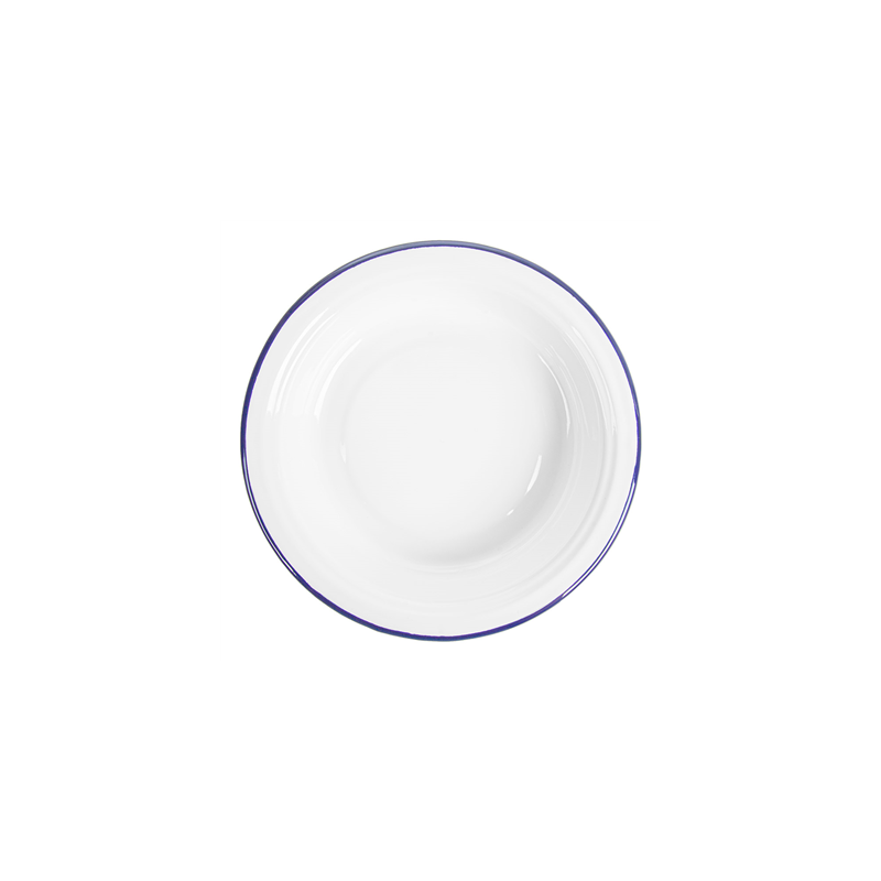 ASSIETTES CREUSES 'ENAMELWARE' 330 ML Ø 18x3,5 CM BLANC ACIER ÉMAILLÉ (6 UNITÉ) ASSIETTES CREUSES 'ENAMELWARE' 330 ML Ø 18x3,5 CM BLANC ACIER ÉMAILLÉ (6 UNITÉ)