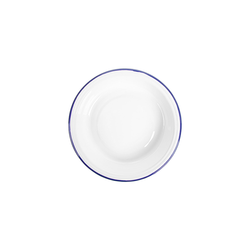 ASSIETTES CREUSES 'ENAMELWARE' 740 ML Ø 22x4,5 CM BLANC ACIER ÉMAILLÉ (6 UNITÉ) ASSIETTES CREUSES 'ENAMELWARE' 740 ML Ø 22x4,5 CM BLANC ACIER ÉMAILLÉ (6 UNITÉ)