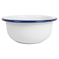 BOLS 'ENAMELWARE' 300 ML Ø 11,5x5 CM BLANC ACIER ÉMAILLÉ (6 UNITÉ) Image BOLS 'ENAMELWARE' 300 ML Ø 11,5x5 CM BLANC ACIER ÉMAILLÉ (6 UNITÉ) #2